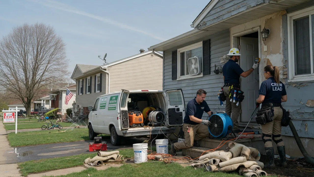 Flood Cleanup in Mason City, IA near me